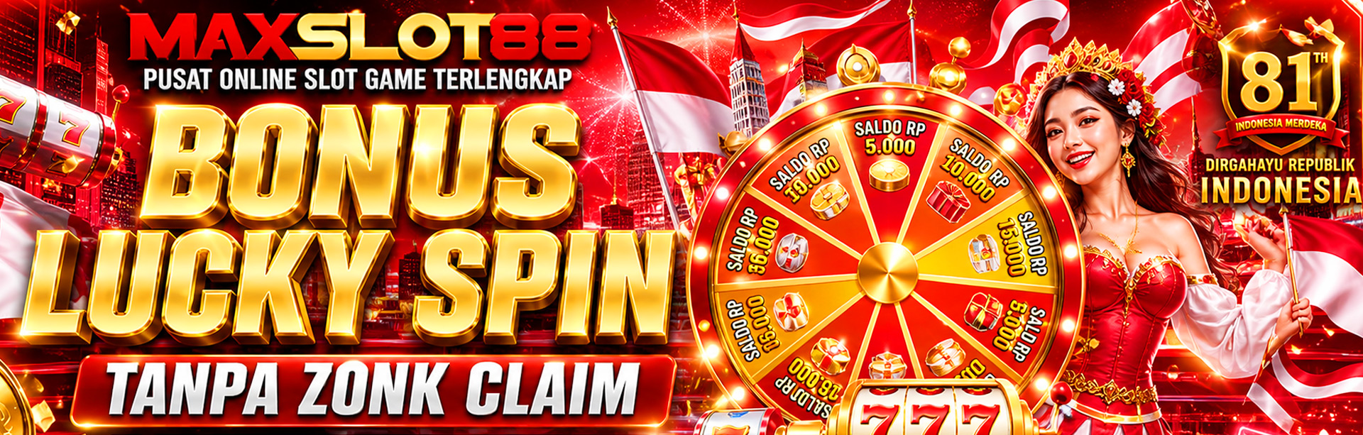 EVENT BONUS LUCKY SPIN